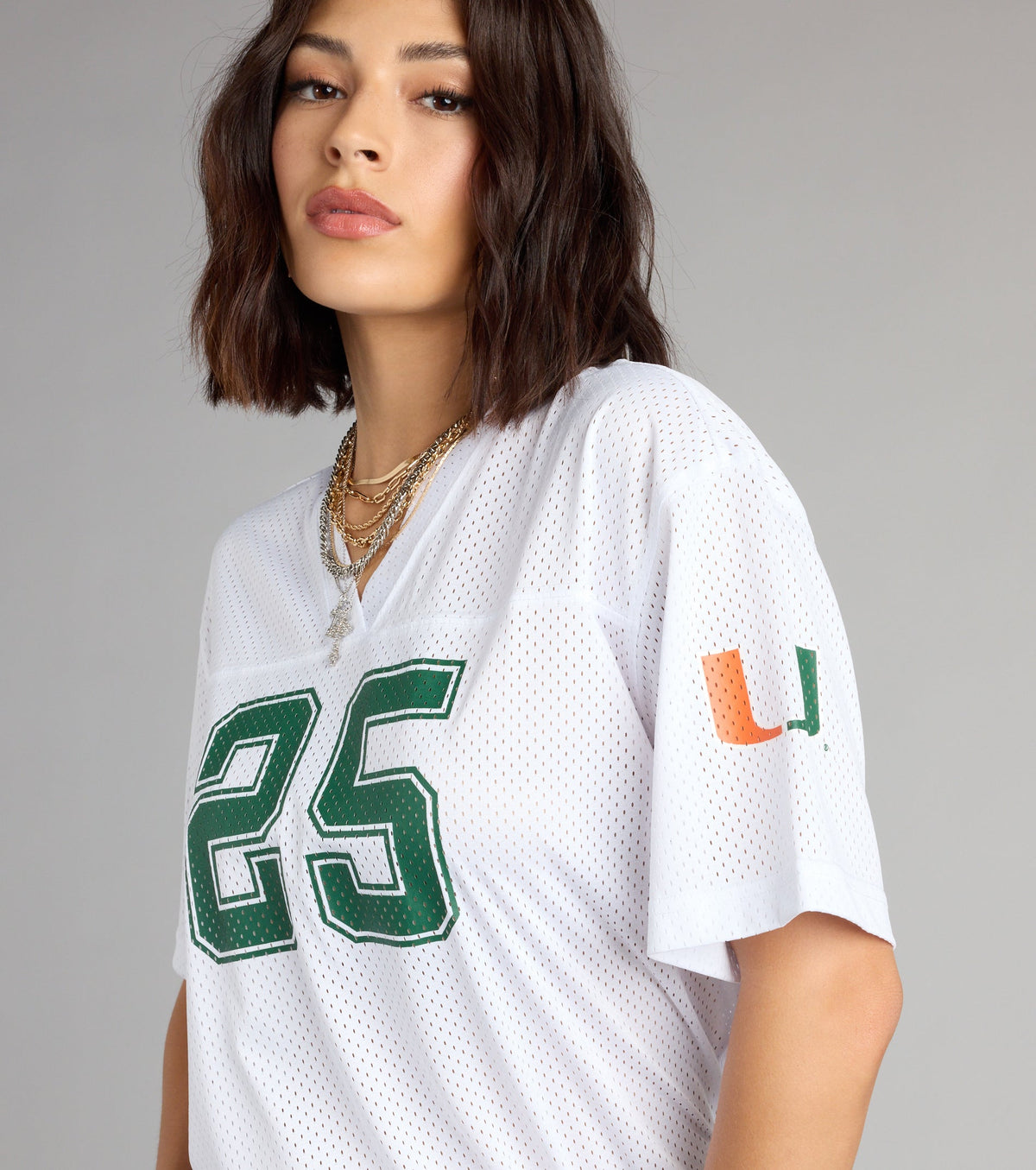 U Vibes Only Miami™ Cropped Jersey Top