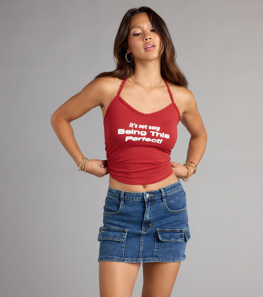 It's Not Easy Being This Perfect Crop Top