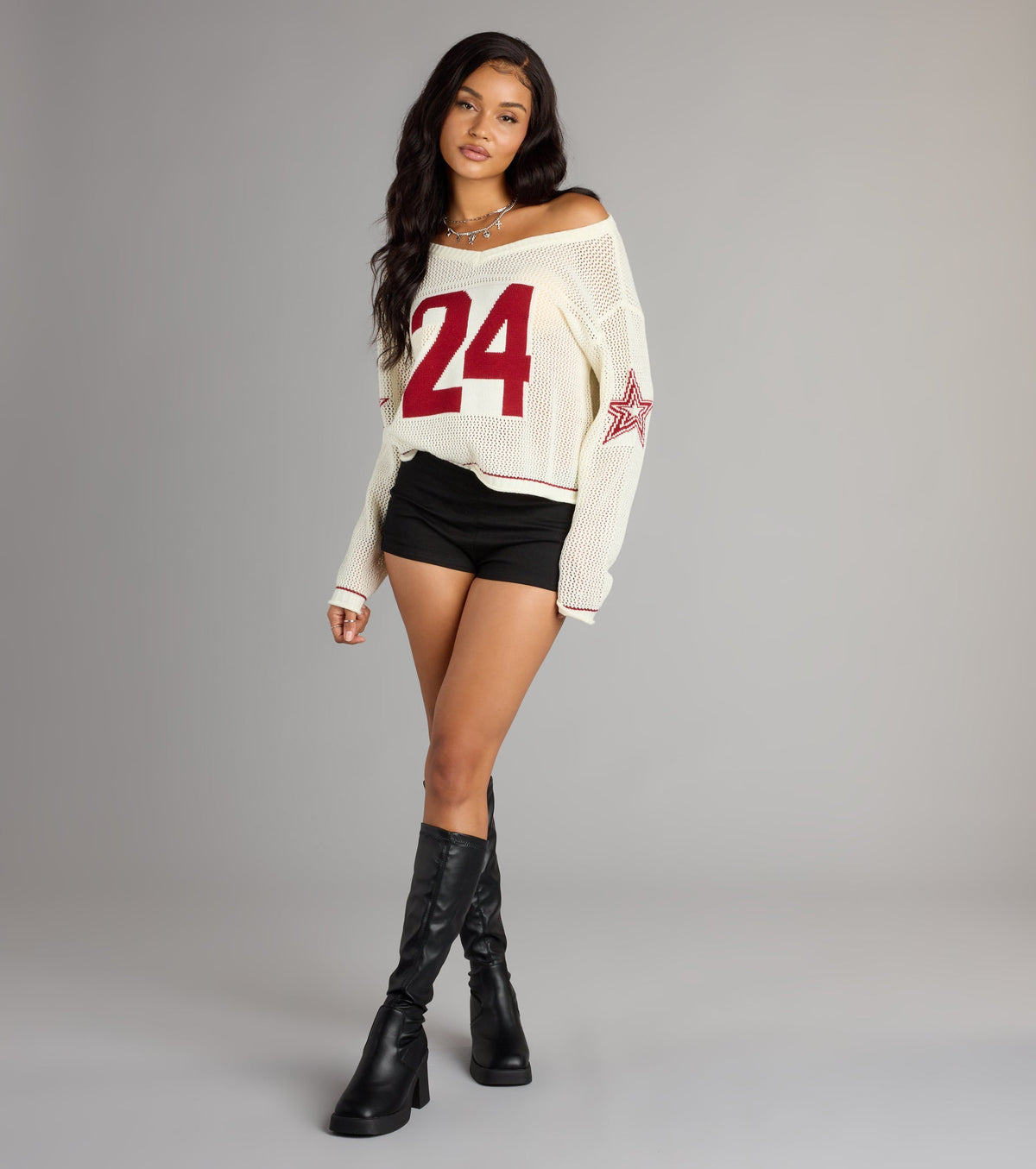 Casual Slay Star 24 Knit Sweater