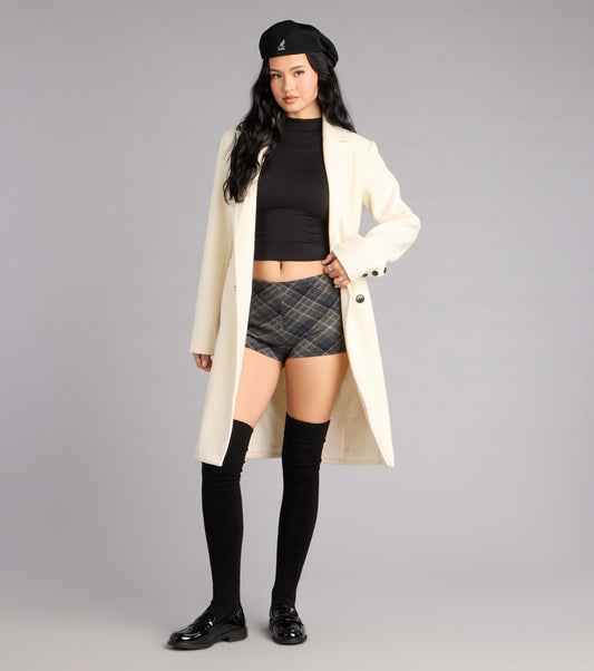 Polished Mood Double Breasted Trench Coat