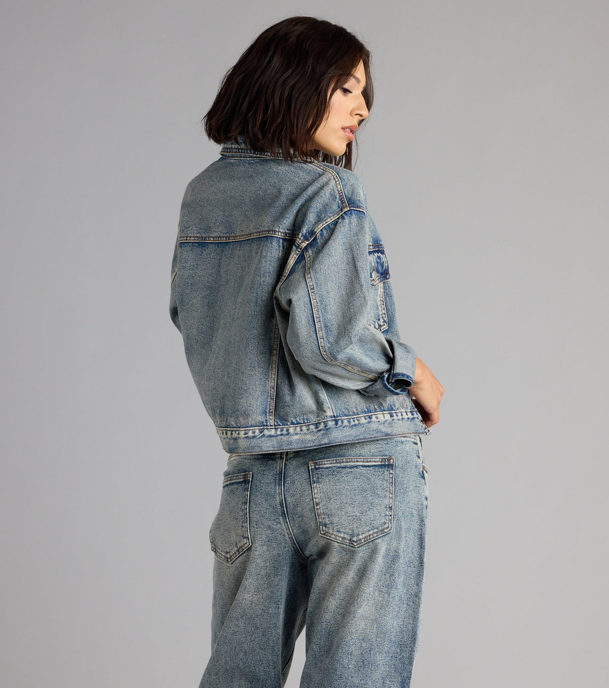 Vintage Vibes Trucker Denim Jacket