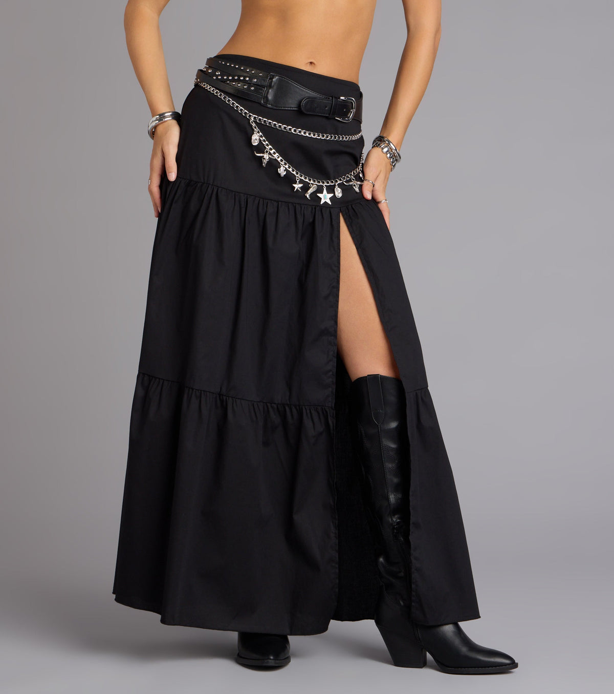 Daydream Flow High-Rise Peasant Maxi Skirt