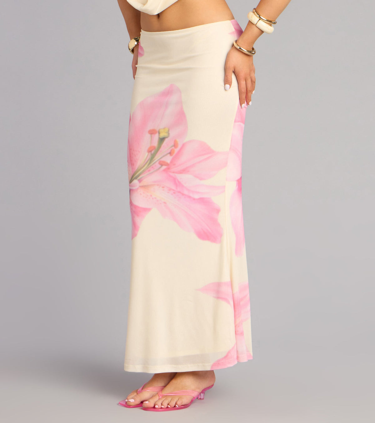 Floral Confidence Maxi Skirt