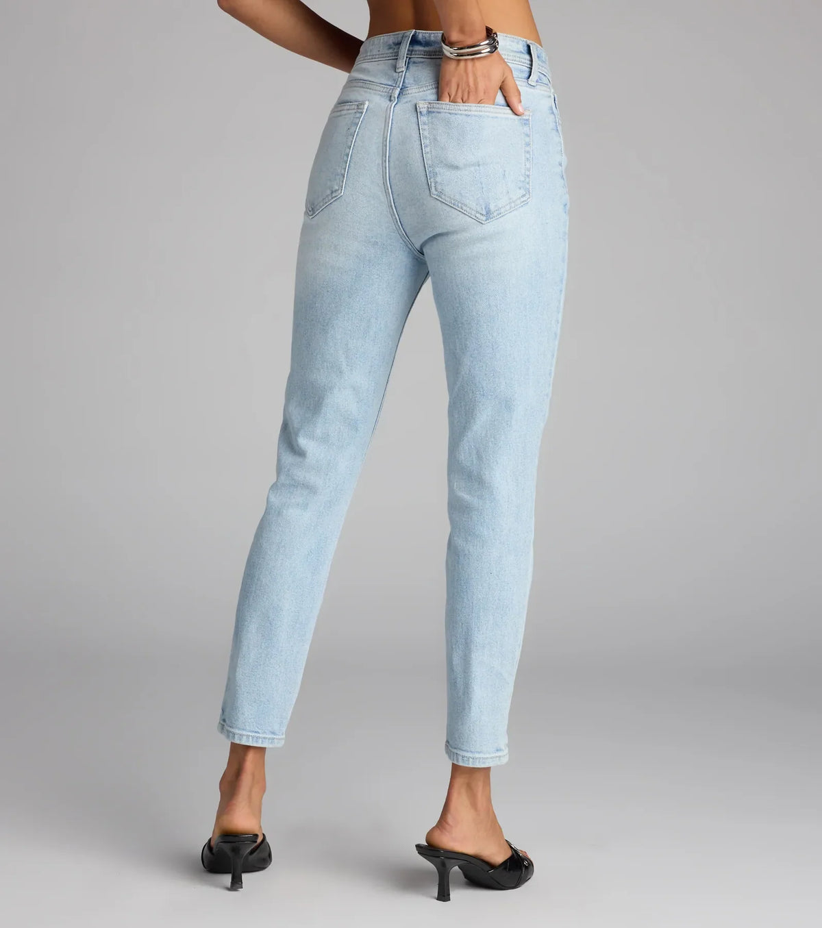 Sculpt And Serve High-Rise Skinny Denim Jeans