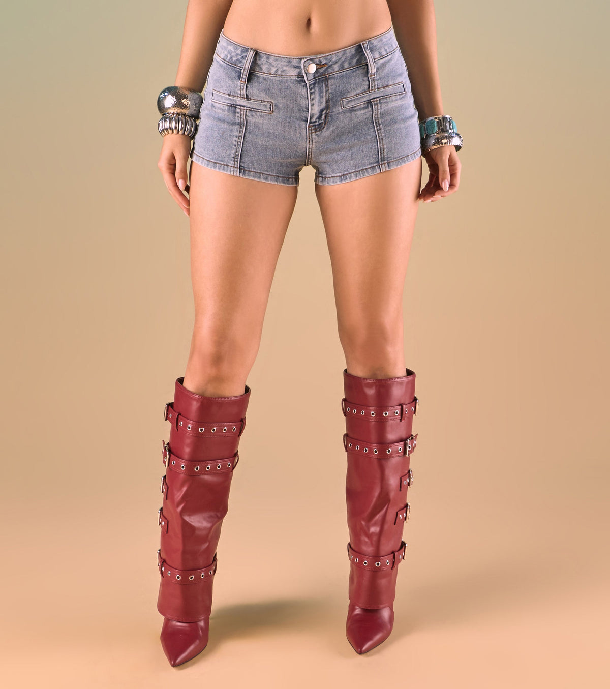 Star Of The Show Denim Shorts