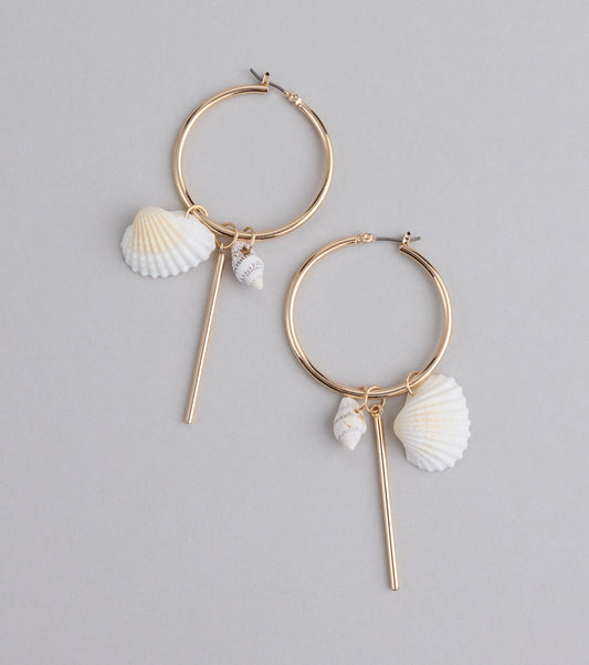 Coastal Crush Hoop Earrings