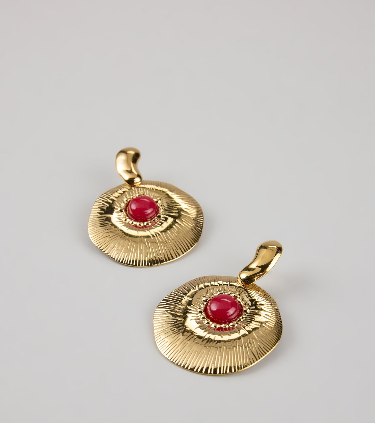 Statement Shine Stone Drop Earrings