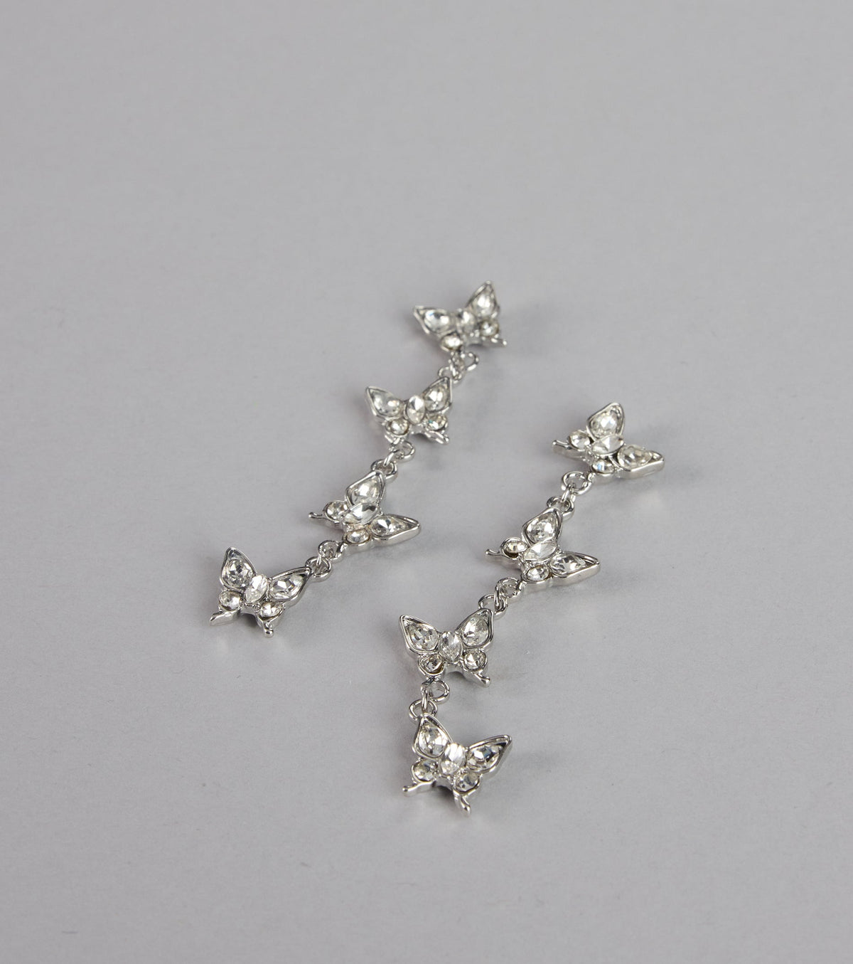 Sparkle Trail Butterfly Earrings
