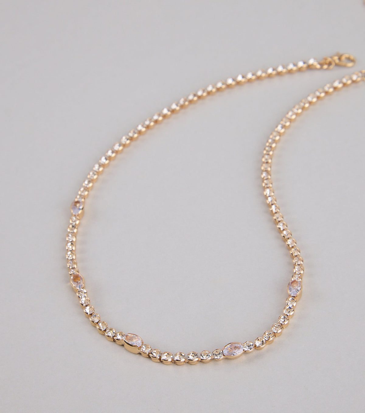 Extra Glow Rhinestone Necklace