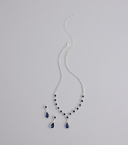 Rare Elegance Necklace And Earrings Set