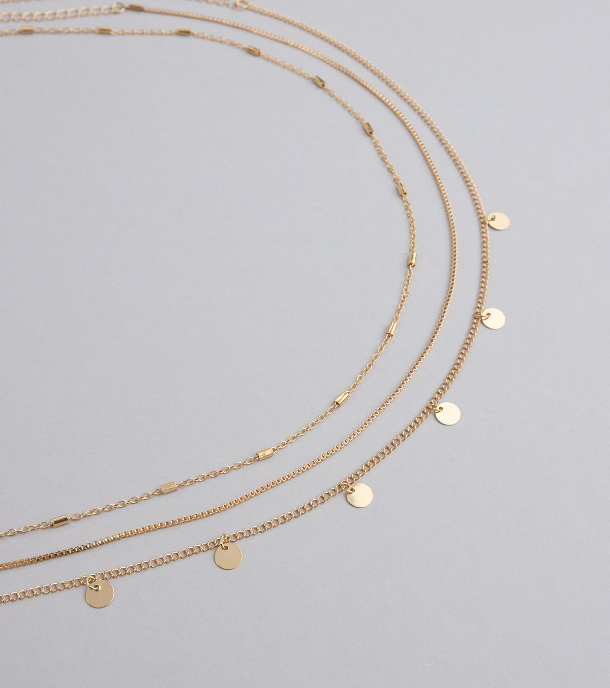 Shine On Me Layered Disc Belly Chain