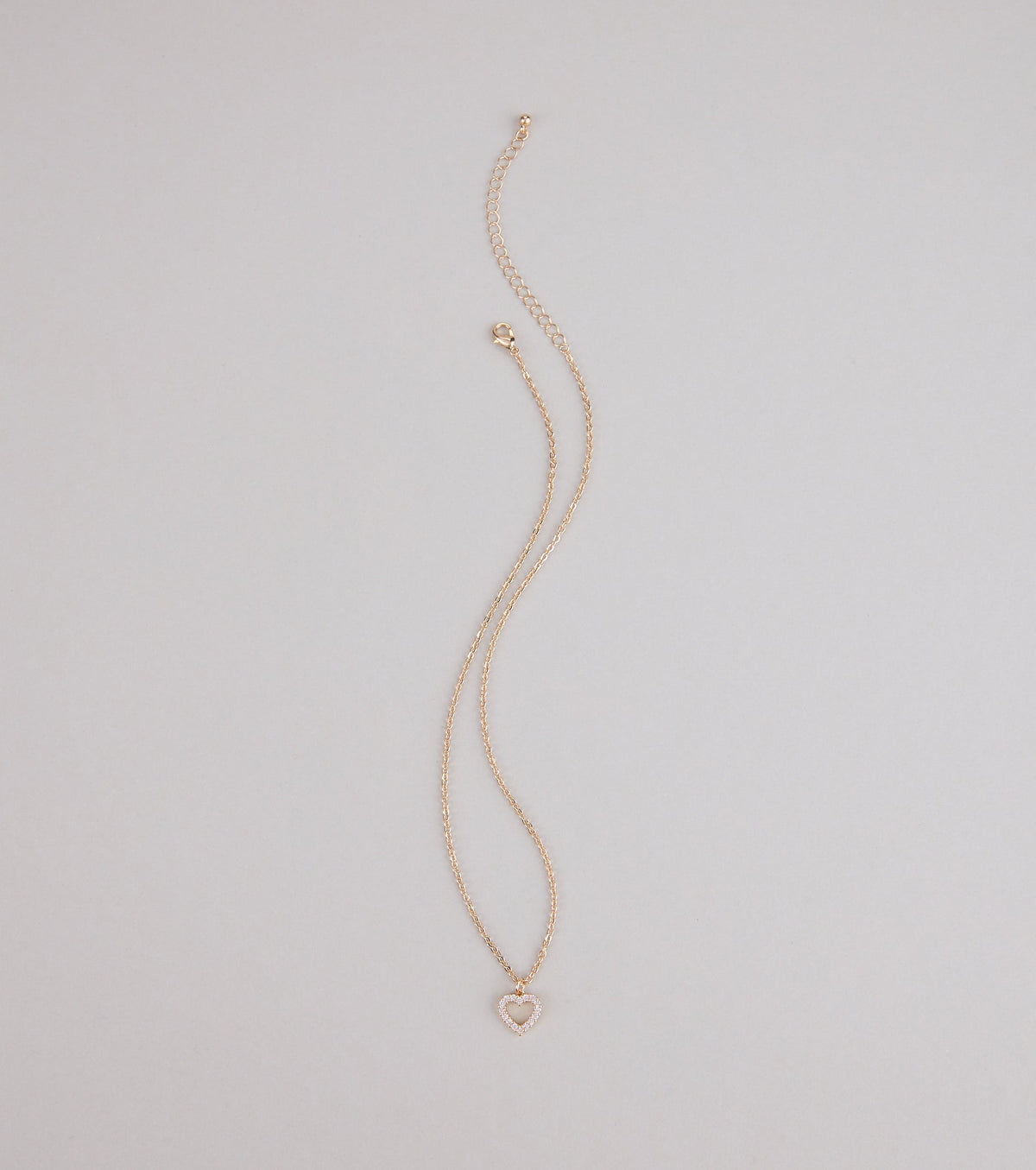 Heart For Sparkle Cubic Zirconia Necklace