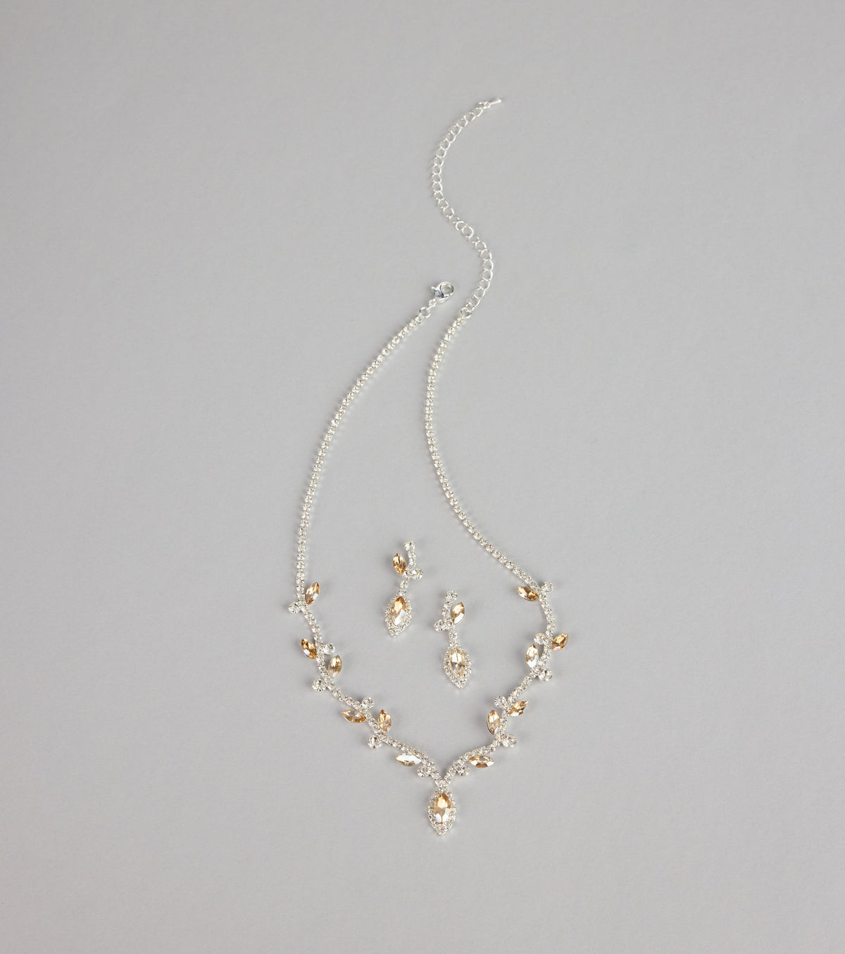 Stunning Glow Marquise Jewelry Set