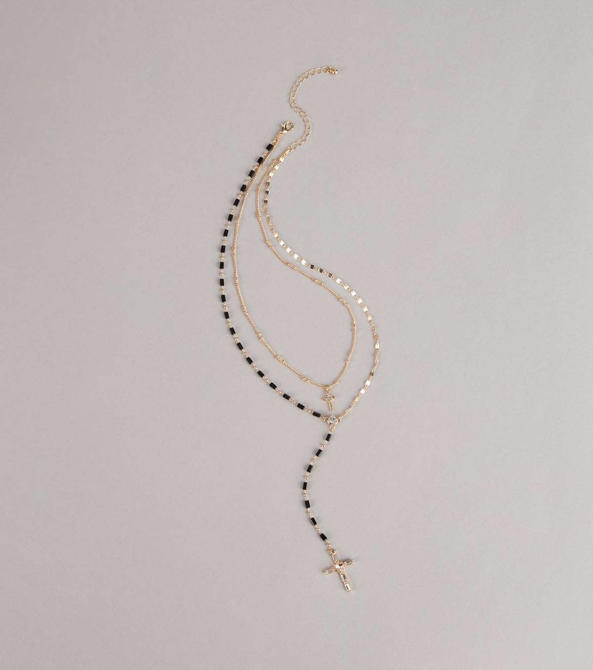 Soft Focus Shine Beaded Necklace