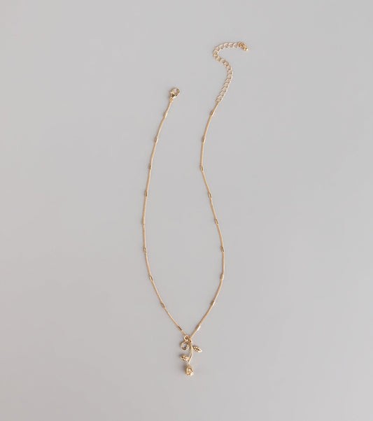 Finishing Touch Floral Necklace