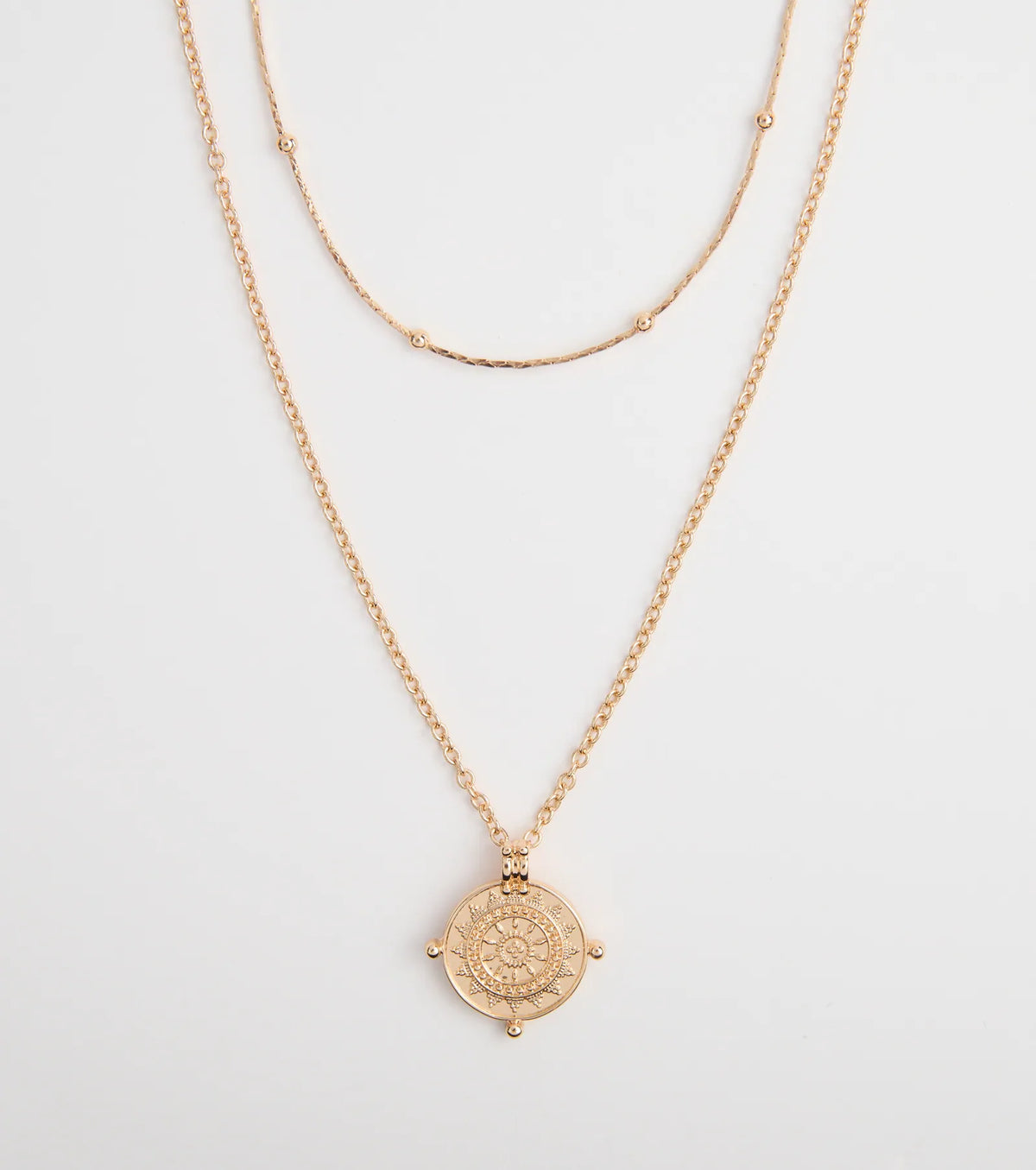 Find Your Spark Compass Pendant Necklace Set