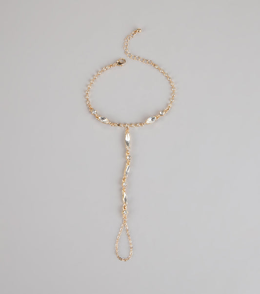 Drip Effect Hand Chain