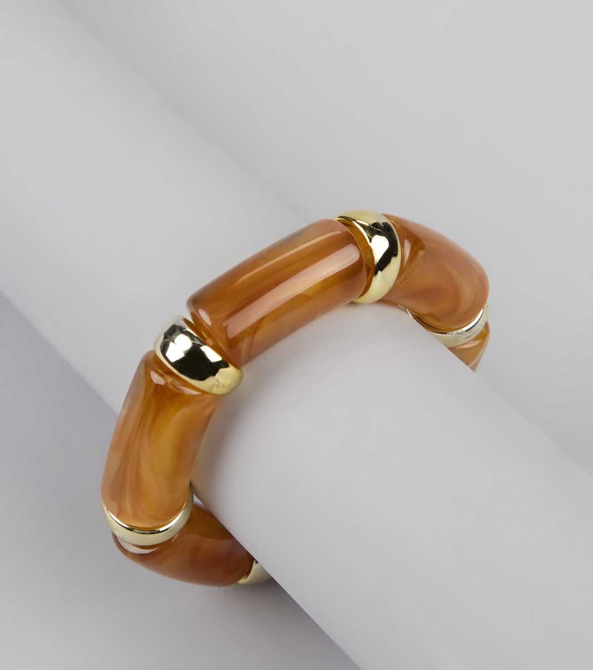 Edgy Stretch Resin Bracelet