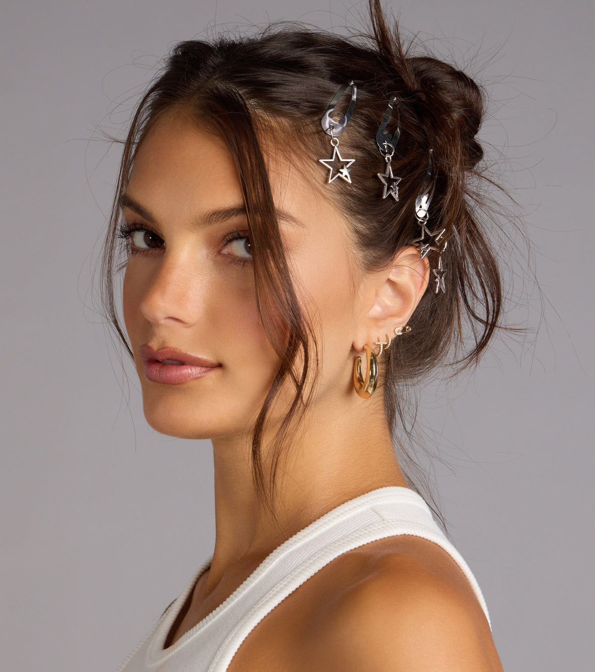 Cosmic Charm Star Six-Pack Barrettes
