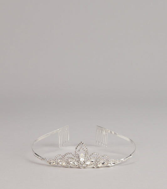 Sparkling Beauty Marquise Tiara Headband