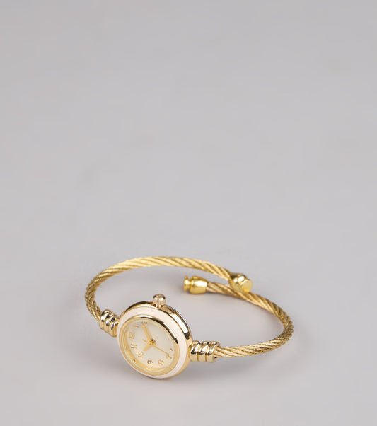 Golden Hour Cuff Watch