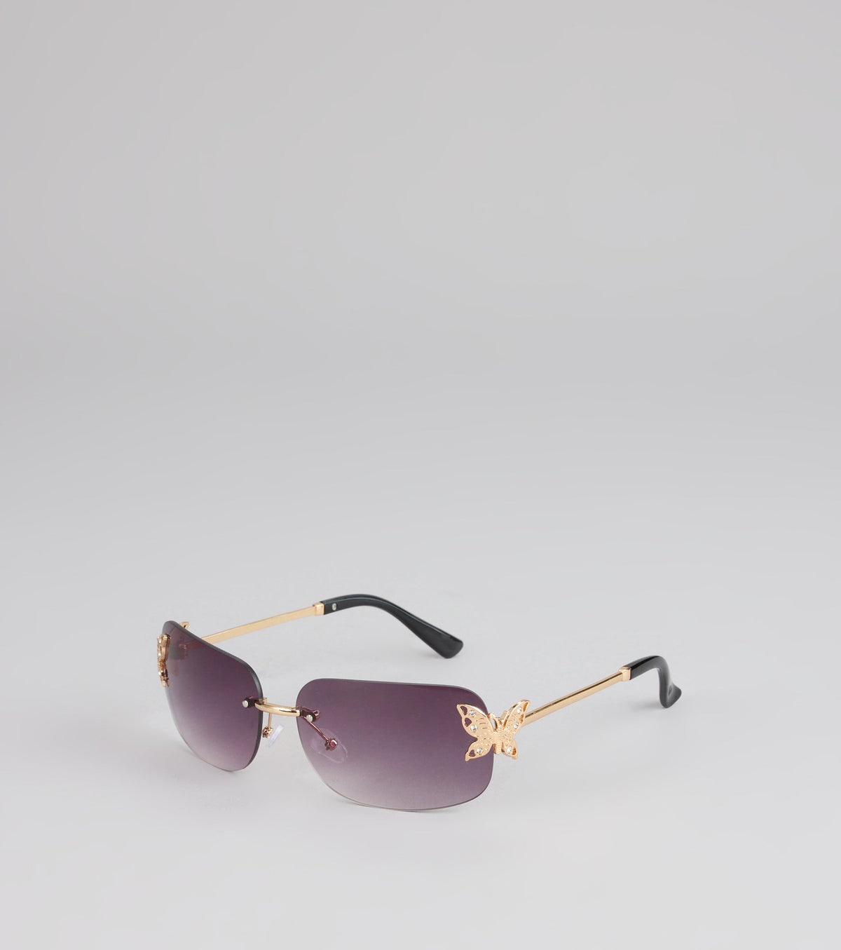 Pretty Intent Butterfly Side Sunglasses