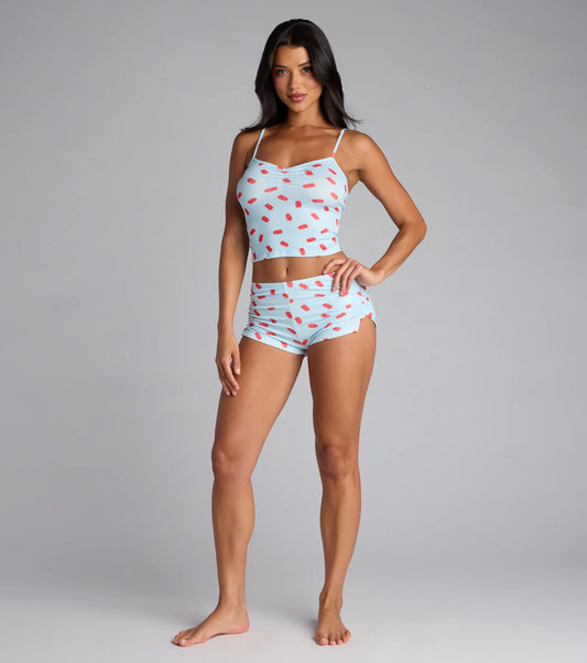 Sweet Dreams and Popsicle Prints Pajama Shorts