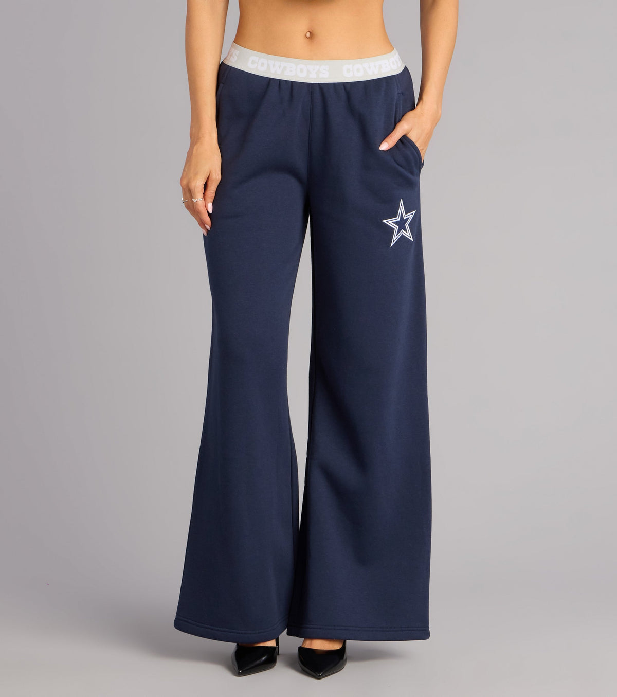 Ultra Game NFL Dallas Cowboys Wide-Leg Sweatpants