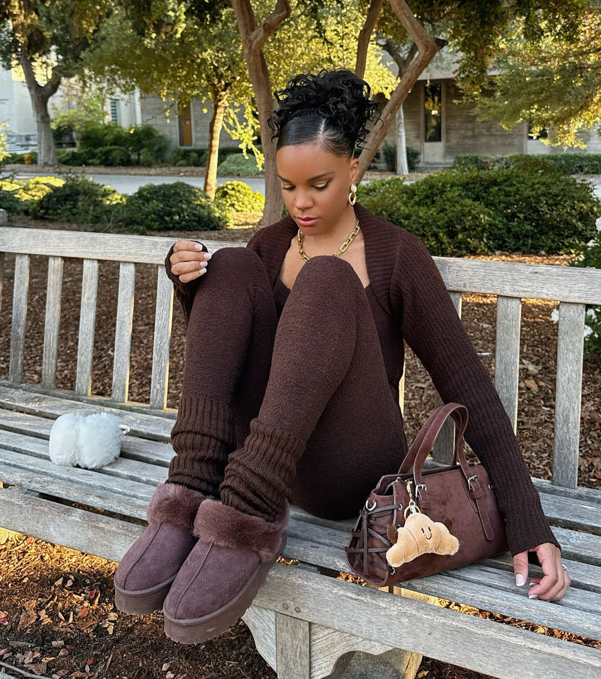 Couch Club Chenille Catsuit