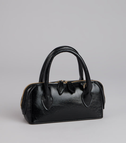 Little Luxe Mini Faux Leather Bag