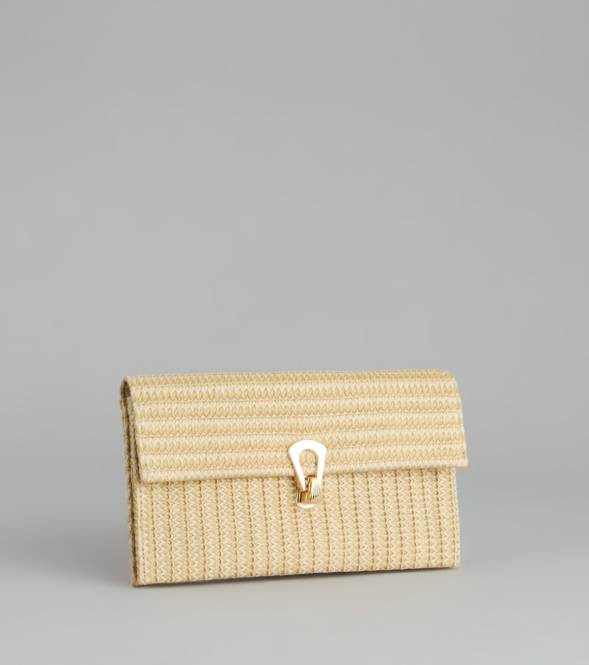 Vacation Mode Straw Clutch