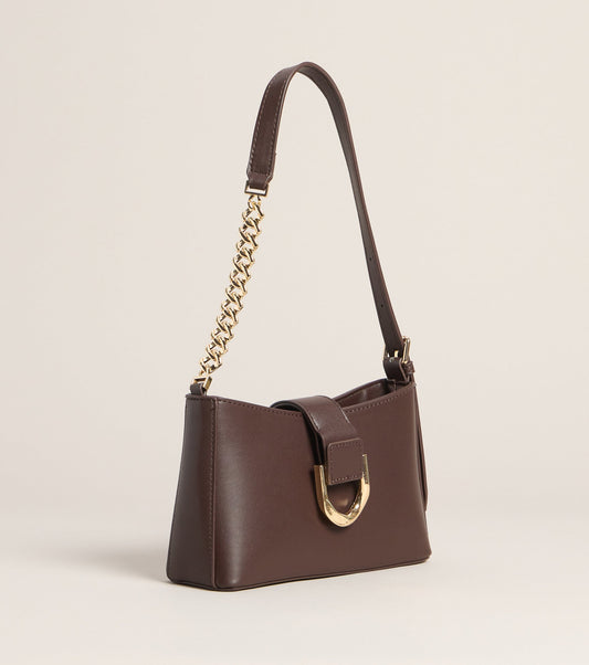 Uptown Mood Chain Strap Shoulder Bag