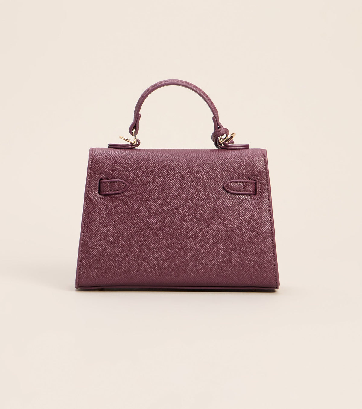 Little Luxe Twist Lock Mini Satchel Bag
