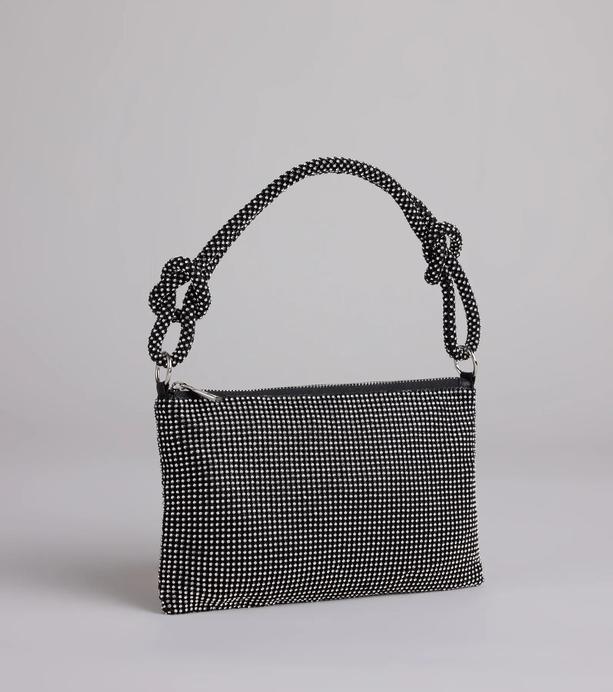 Glow Up Tonight Rhinestone Shoulder Bag