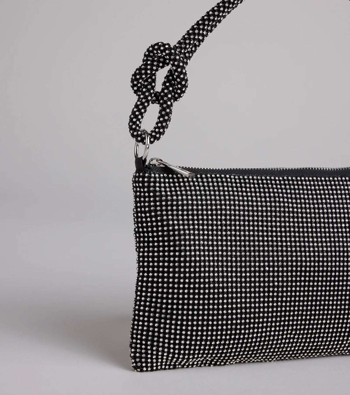 Glow Up Tonight Rhinestone Shoulder Bag