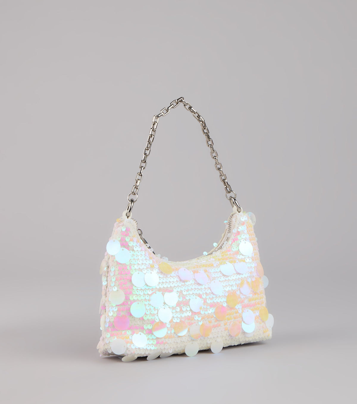 Disco Dreams Sequin Shoulder Bag