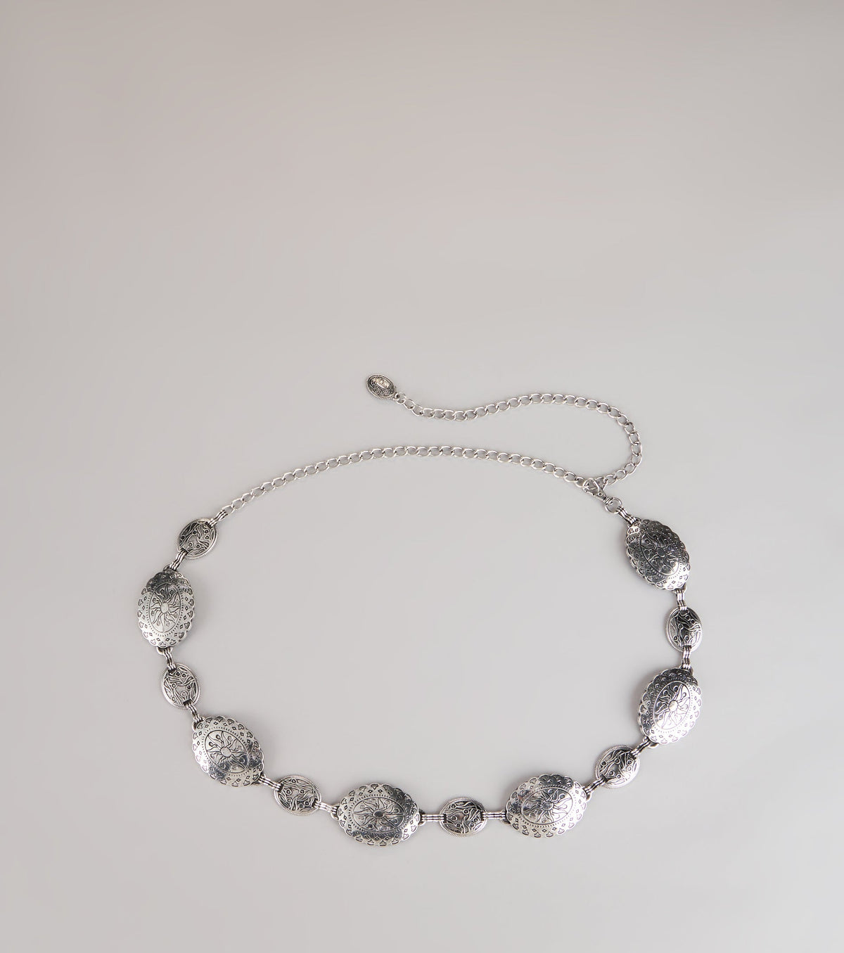 Gilded Elegance Medallion Chain Belt