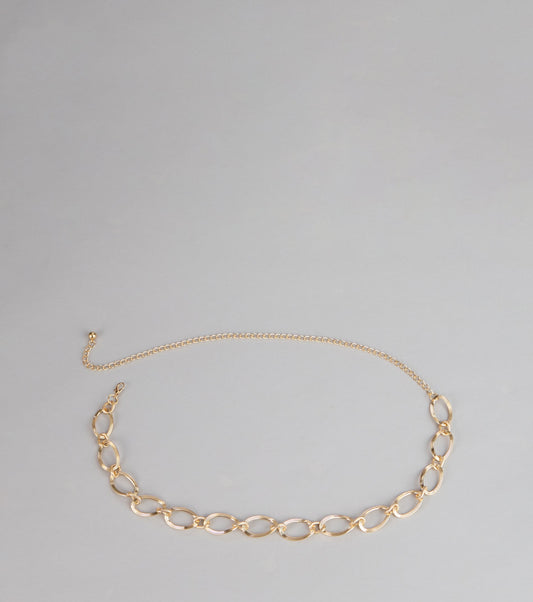 Easy Polish Diamond Cut Chain Belt
