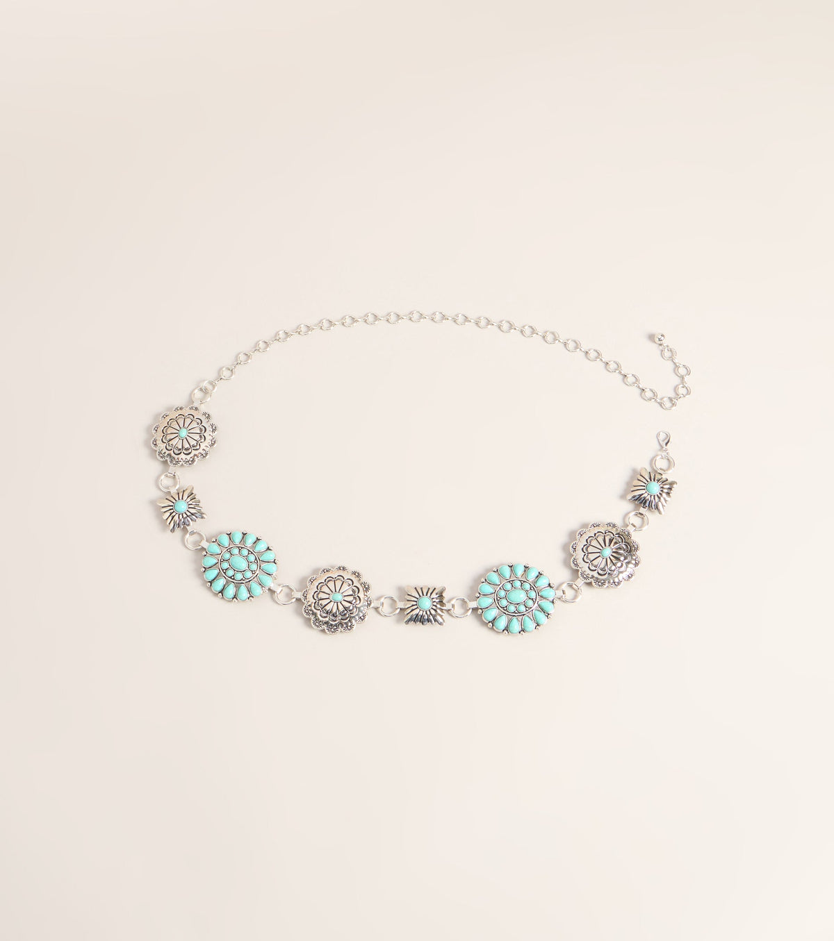 Western Mood Concho Chain Belt