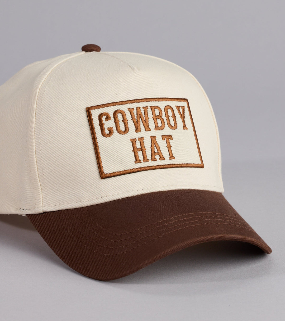 Cowboy Hat Two-Tone Baseball Cap