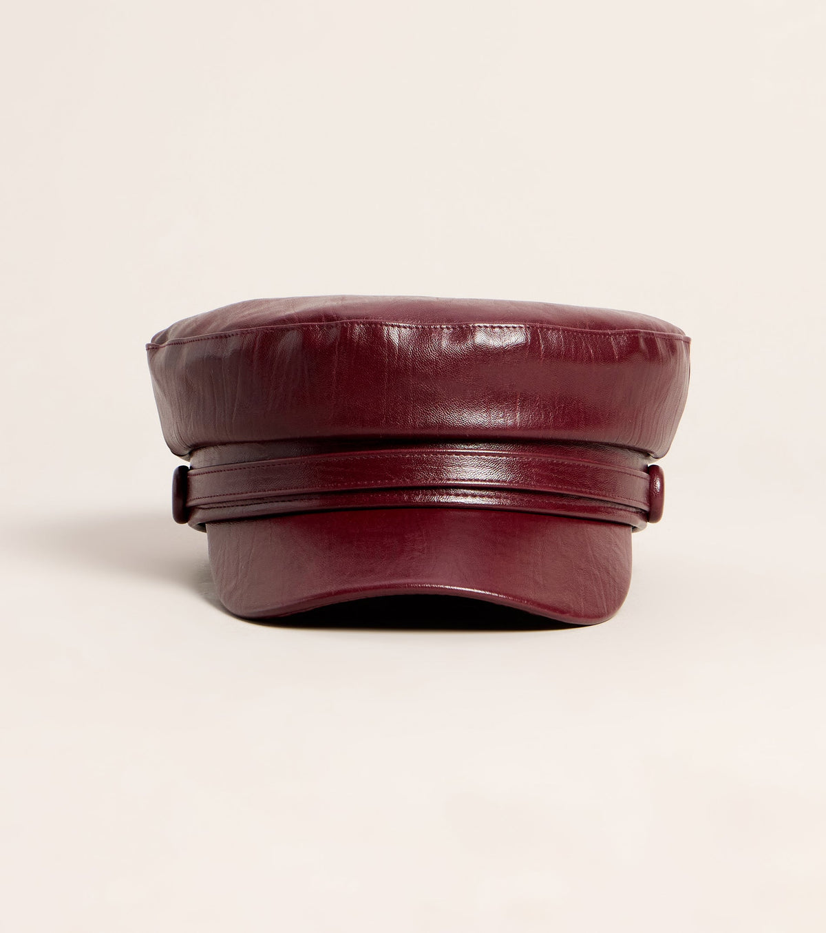 Everyday Edge Faux Leather Cabby Hat