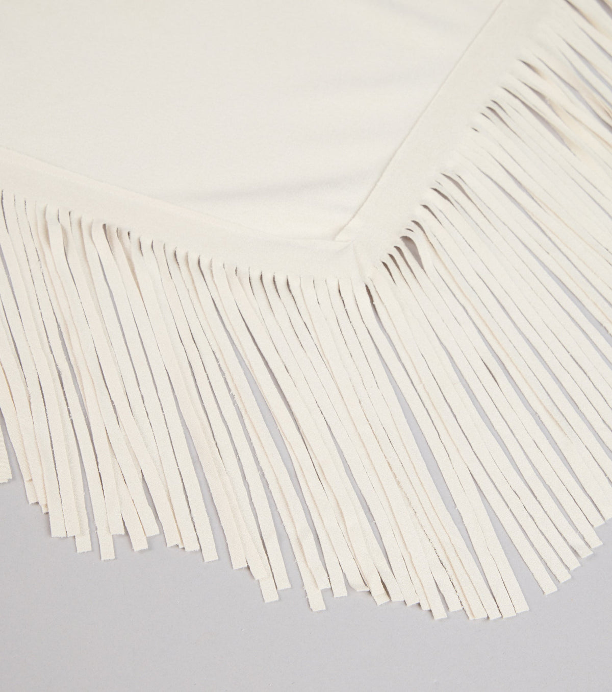 Fringe Factor Faux Suede Scarf