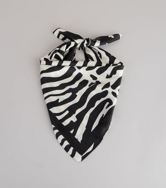 Just Add Attitude Zebra Scarf