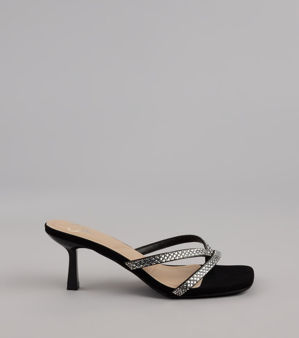 Shine Season Rhinestone Heels
