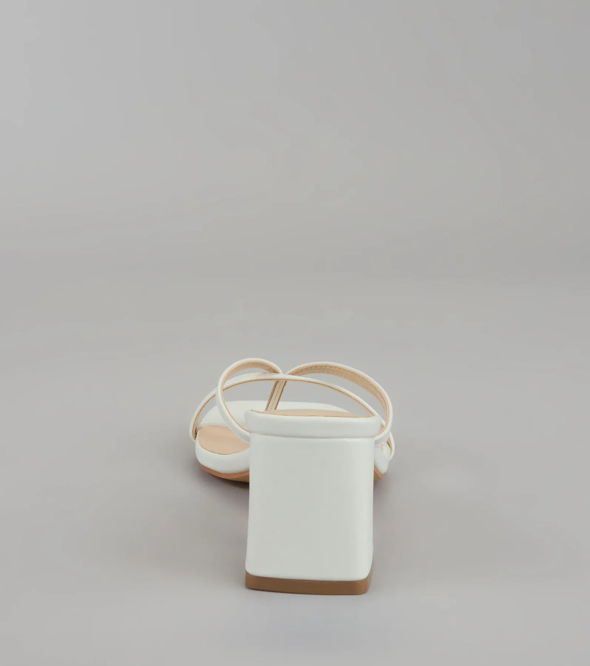Can’t Talk, Busy Strutting Block Heel Mules