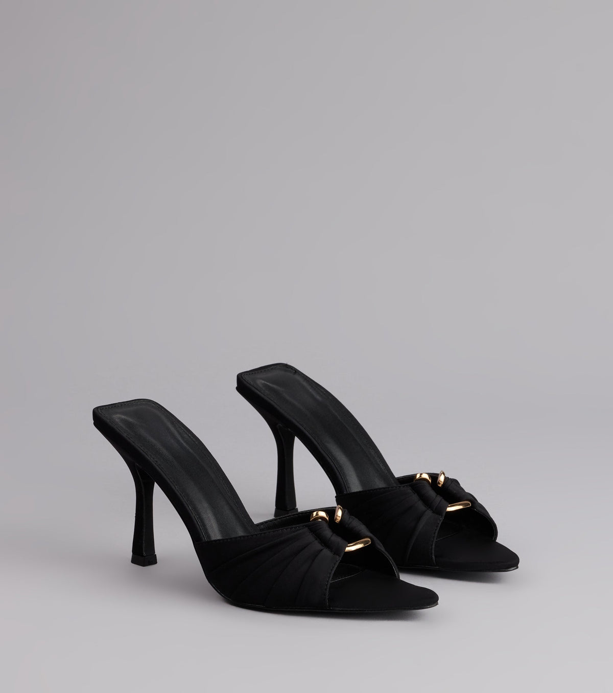 Touch Of Drama Stiletto Mules