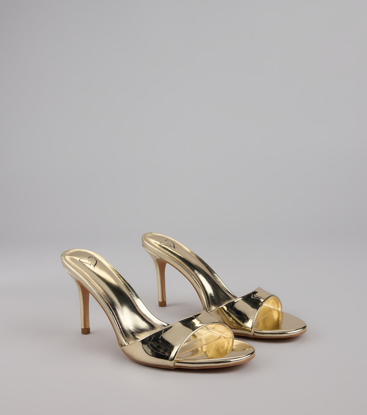 Just Like Magic Metallic Stiletto Heels