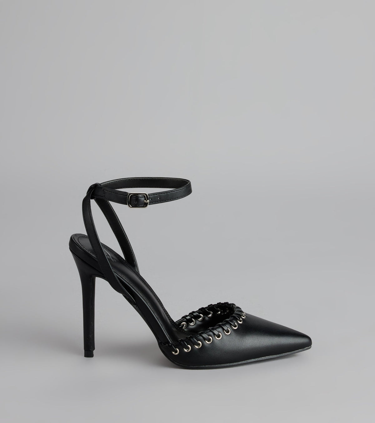 On Point Whipstitch Stiletto Heels