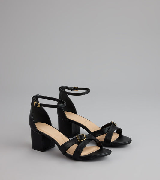 Everyday Sleek Wide Fit Block Heels