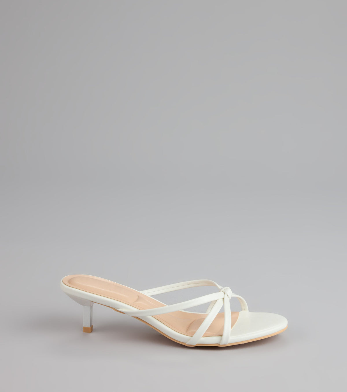 Shimmer Step Strappy Mules